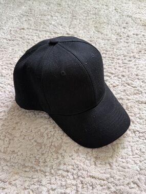 Classic Black Baseball Cap